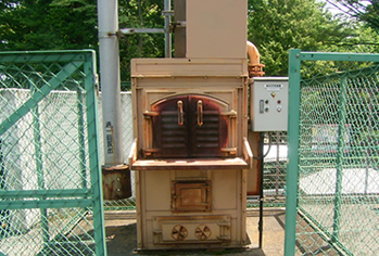 焼却炉の移設解体システム